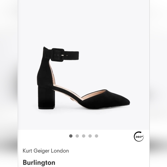 Kurt Geiger London Grey brown suede classic pump size 39 (US 8) sexy! - Picture 3 of 15